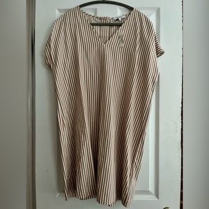 NWT: Striped Summer Madewell Tunic Dress